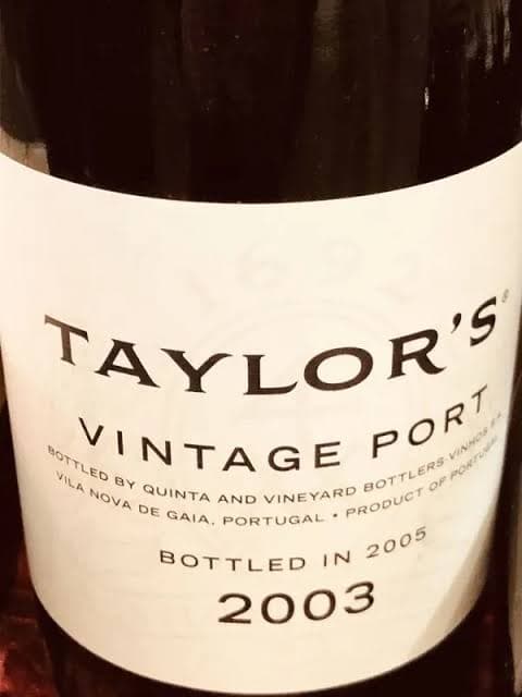 Taylor's 2003